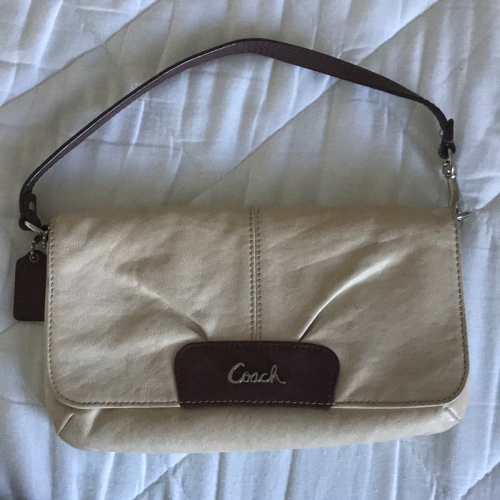 Leather COACH Clutch